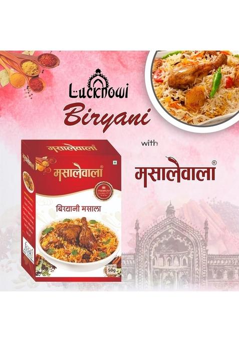 Masalewala Combo Pack of 7, 50g Each | Kabab, Biryani, Chicken Tandoori, Garam, Chicken, Meat & Nihari Masala Pure Natural Masalas for Curries, Grills Festive Cooking