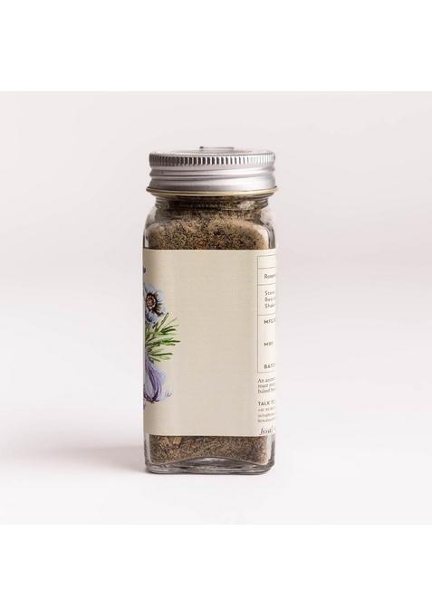 HIMALAYAN HAAT Rosemary Garlic Seasoning Salt Aromatic Gourmet Blend with Pink & Single-Origin Herbs | Perfect for Stews, Pasta Potatoes 65g