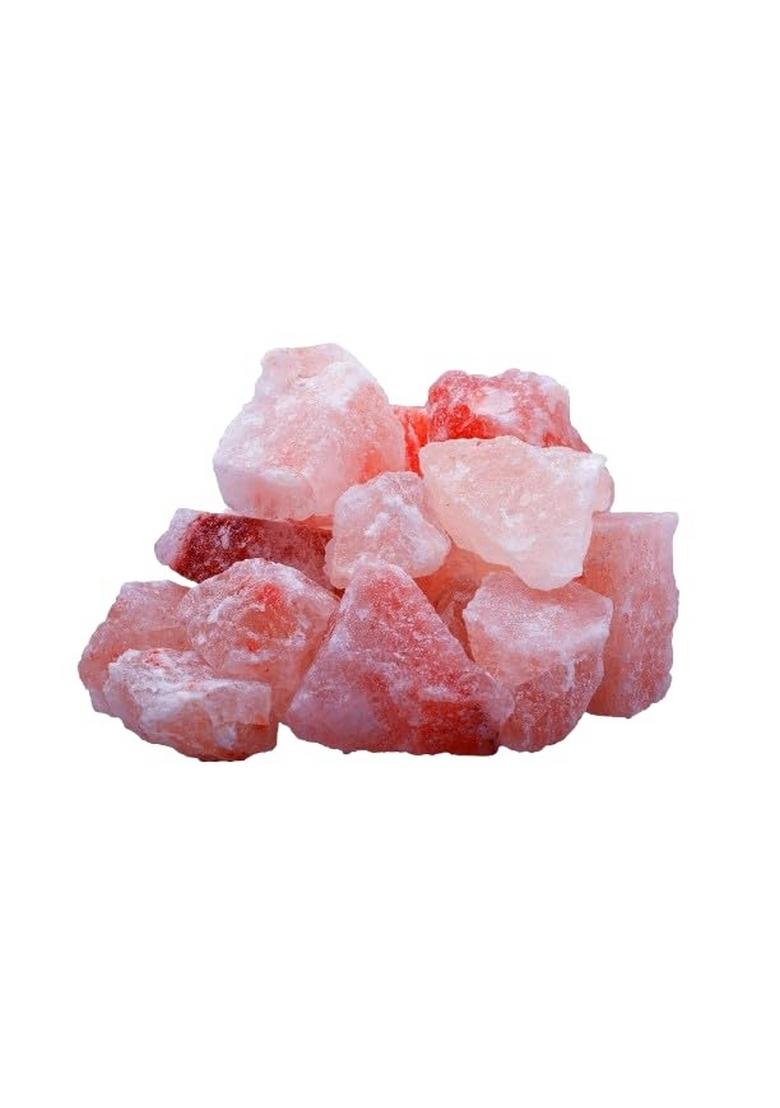 Khyati Naturals Pink Himalayan Rock Salt Chunks | 100% Pure & Natural Sendha Namak Fine Grain Rich in Minerals Healthy Alternative for Cooking, Seasoning Fasting (1 Kg, Salt)
