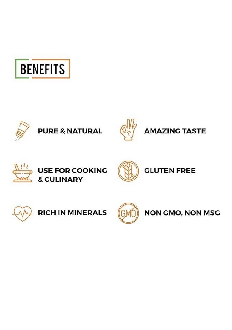 Khyati Naturals Pink Himalayan Rock Salt Chunks | 100% Pure & Natural Sendha Namak Fine Grain Rich in Minerals Healthy Alternative for Cooking, Seasoning Fasting (1 Kg, Salt)