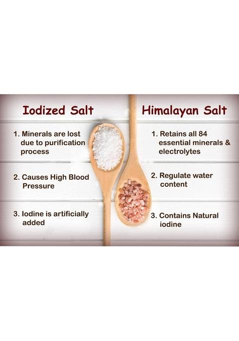 Khyati Naturals Pink Himalayan Rock Salt Chunks | 100% Pure & Natural Sendha Namak Fine Grain Rich in Minerals Healthy Alternative for Cooking, Seasoning Fasting (1 Kg, Salt)