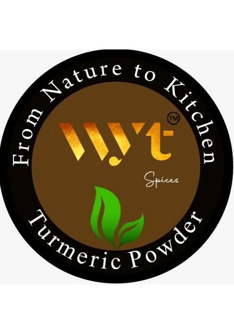 Wyt Spices Turmeric Powder, 100% Natural, ISO 9001:2015 Certified, Pure Curcuma Longa, 300g (pack of 3, 100gms each)