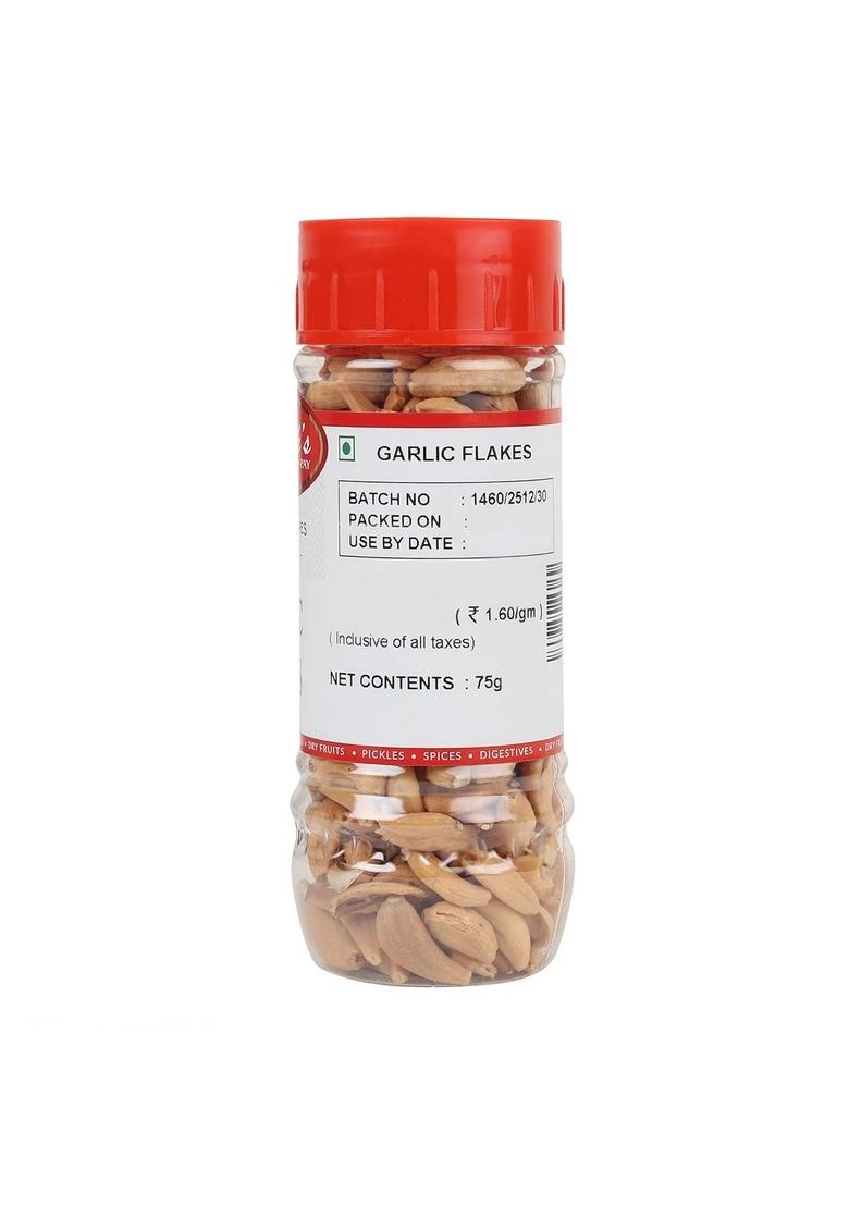 Roopak's PIK-N-PAY Garlic Flakes – Aromatic & Flavorful Dried for Cooking, Seasoning, and Garnishing