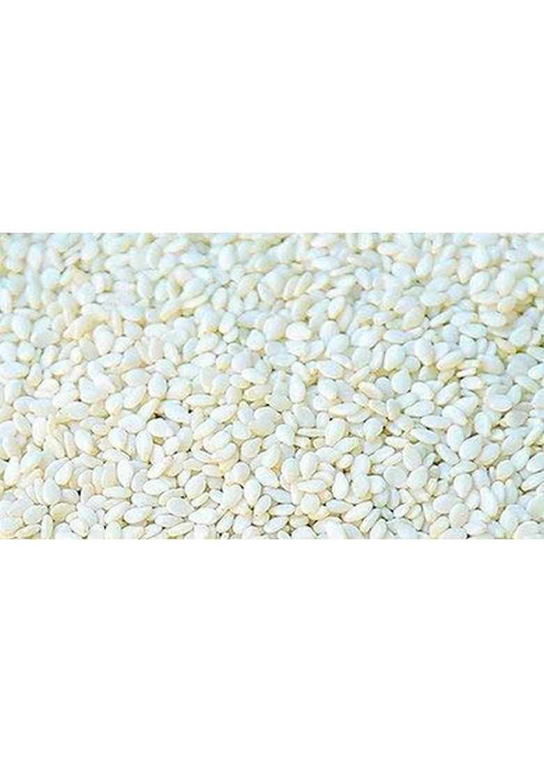 BAGUE Whole Raw Organic White Sesame Seeds til nuvvulu 100 Grams