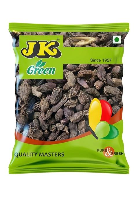 JK Elaichi Big (Black) 100g | Whole Black Cardamom Kali Sabut Quality Indian Spice for Cooking