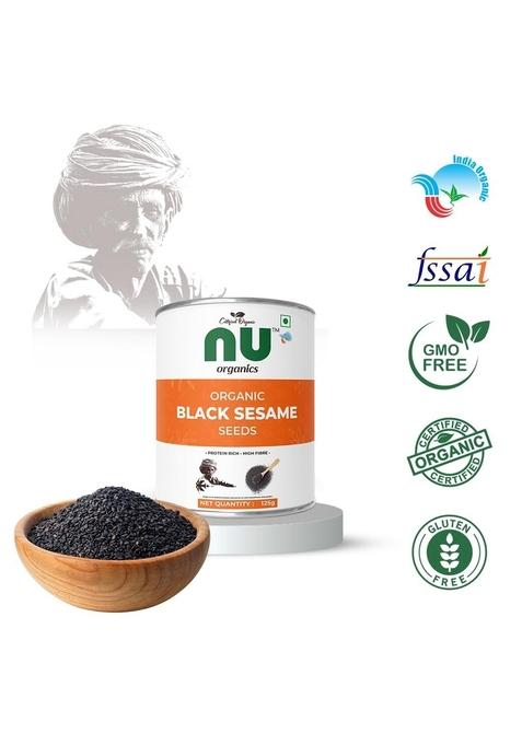 NU organics Raw Black Sesame Seeds