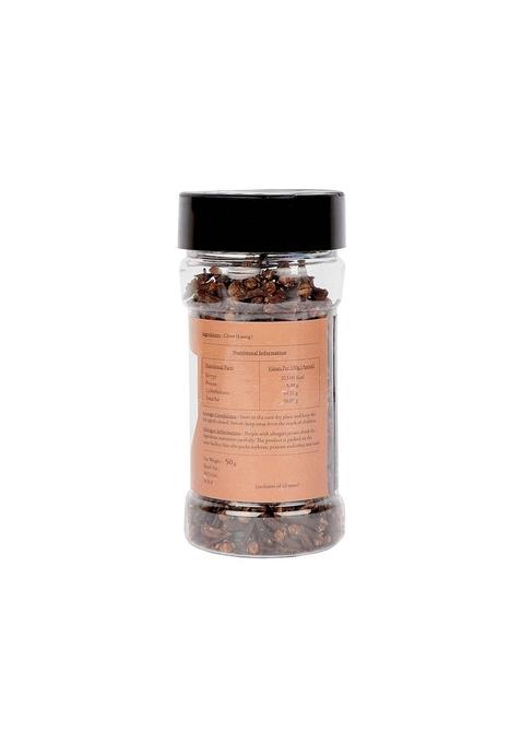 Malikaz' The Royale Taste Whole Cloves Jar, 50 Gm | Intense 100% Natural No Additives Easy to Provide Subtle Sweetness But Plenty of Warmth Any Dish