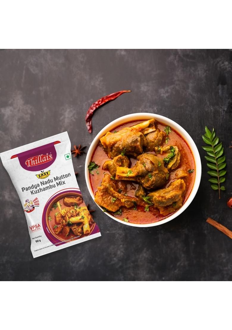 Thillai's Easy Chicken, Mutton, Fish Masala Combo
