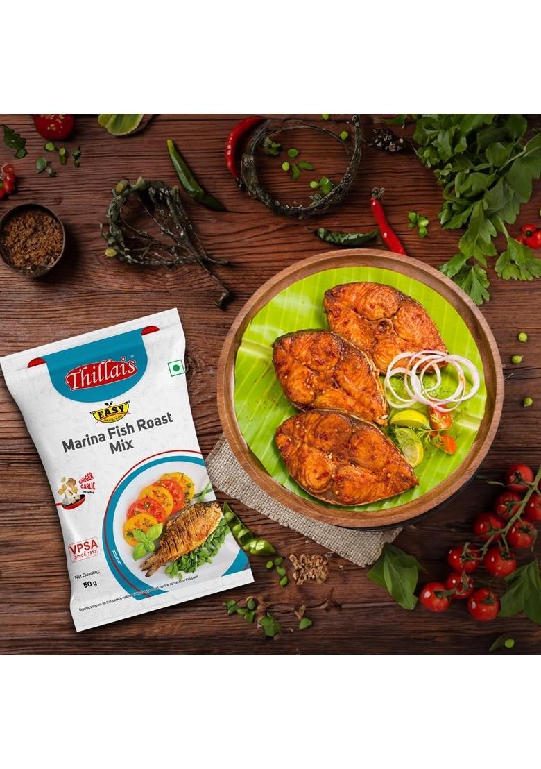 Thillai's Easy Chicken, Mutton, Fish Masala Combo