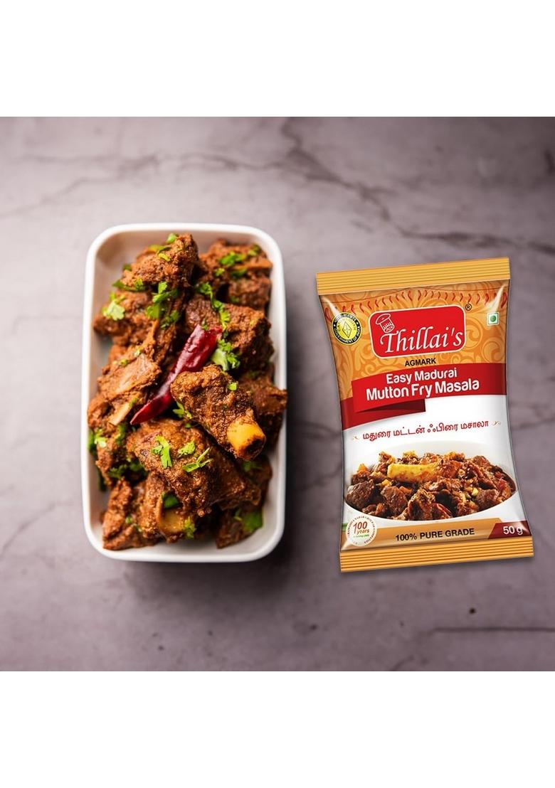 Thillai's Easy Chicken, Mutton, Fish Masala Combo