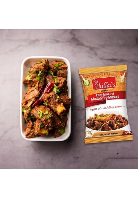 Thillai's Easy Chicken, Mutton, Fish Masala Combo