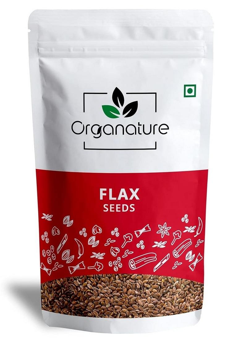 Organature Fresh Raw Flax Seeds | Alsi Diet Food Agase Beeja Aali Vidhai