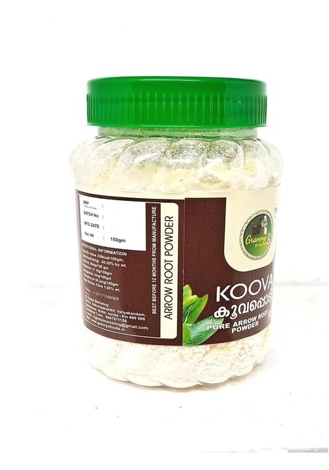 Granny'S Foods Pure Arrowroot Powder150g(Pack of 1)/Yellow Powder /KOOVA PODI/100% & Natural/Product Idukki at Kerala