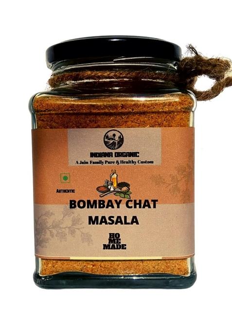 INDIANA ORGANIC Bombay Chat Masala Powder - 150 Gram Fresh Packed on Order | No Onion & Garlic chaat