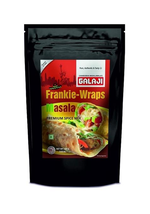 GALAJI Frankie Wraps Masala 100 Grams (Zip Lock Packing) Homemade Powdered | for Healthy Cooking Ready to Cook All Seasonings Spices Pure & Hygiene Spice Mix