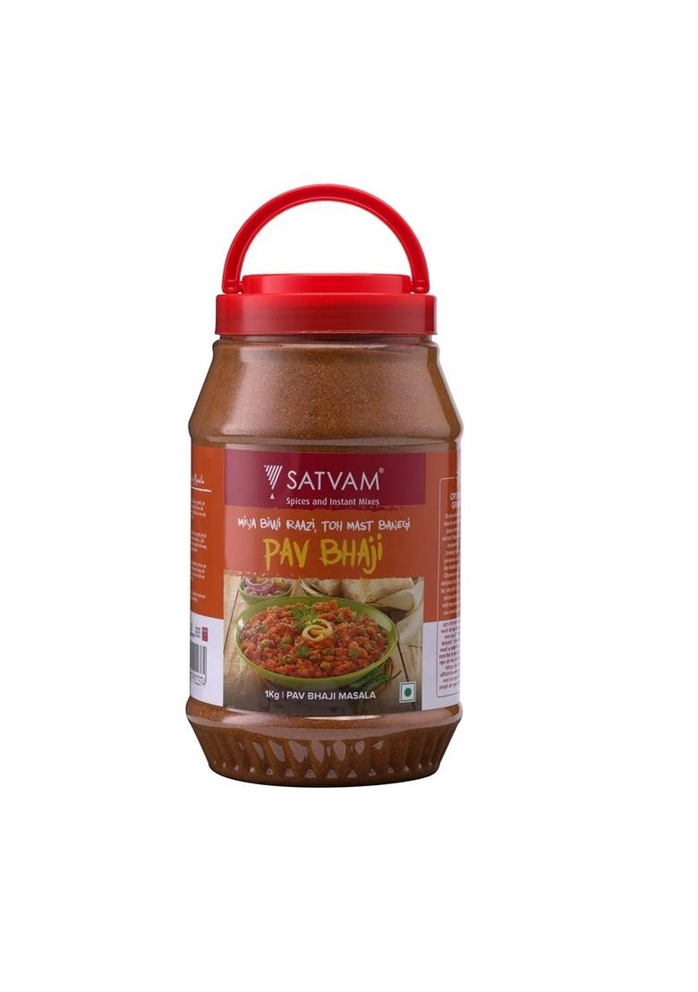 SATVAM Pav Bhaji Masala, 1kg Jar