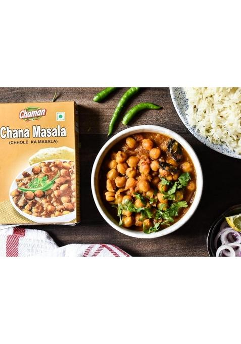 Chaman Masala Mix Combo Pack Of 5 Indian Mixes for Chana, Shahi Paneer, Dal Makhni, Paratha, and Rajma | Spice Blends Rich, Aromatic Curries Easy-to-Use Varieties
