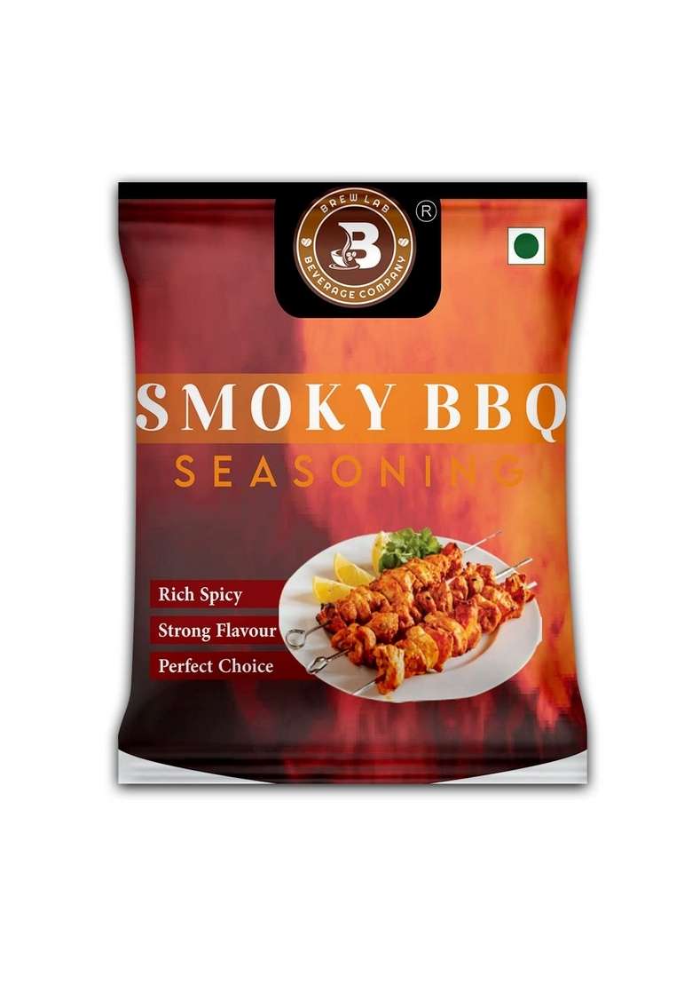 Brew Lab Smoky BBQ Seasoning Powder | Spicy Masala For Barbeque Starter (1 kg) - Indya