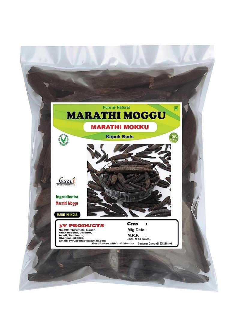 3V PRODUCTS Marathi Moggu 50g | Mokku Masala Kapok Buds| Spice (Whole)