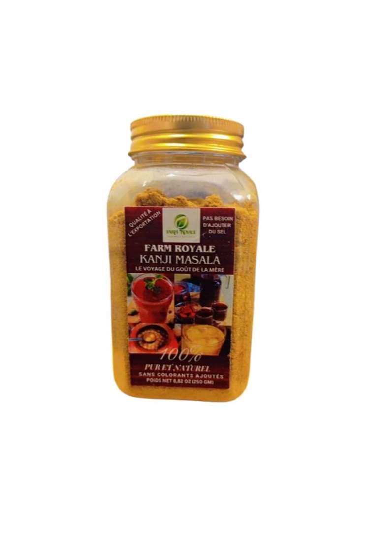 Farm Royale Kanji Masala Powder 1+1 combo-(250gm & 250gm) - Premium Export Quality for Carrot and Vada Kanji, 100% Pure, Natural, handmade by women workers - Indya