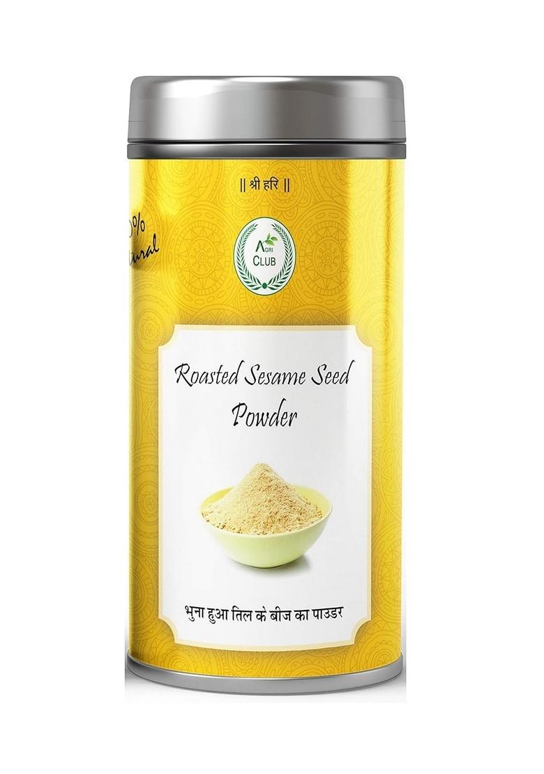 AGRI CLUB Roasted Sesame Seed Powder 200gm, Safed Til
