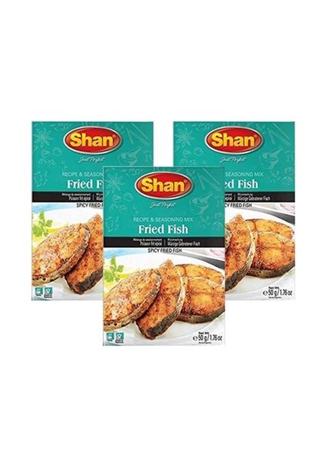 Shan Fried Fish Masala, 1.76 oz 50 g, 3 Pack