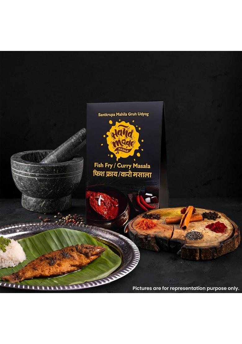 Handmade Masale Fish Fry Masala | Curry -100 grams