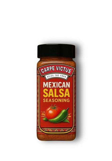 CARPE VICTUS Mexican Salsa Masala Powder, Seasoning for Popcorn, Nachos, Tacos, Fries Fine Taste & Quality, Multipurpose Powder Unique Flavor, 100 gms