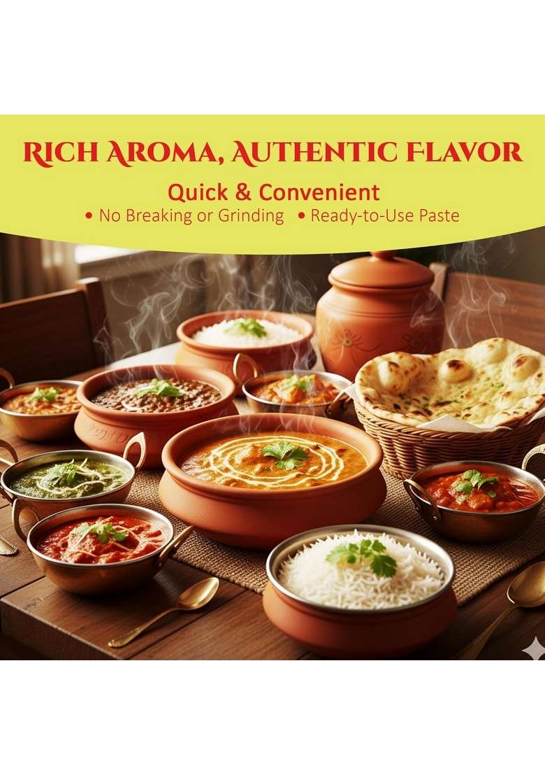 GPC Tastemate Hing Paste 250g Soft Compounded Asafoetida in Stainless Steel Container | Digestive Indian Spice for Daily Cooking Boosts Flavour, Rich Aroma, Antioxidant-Rich - Indya