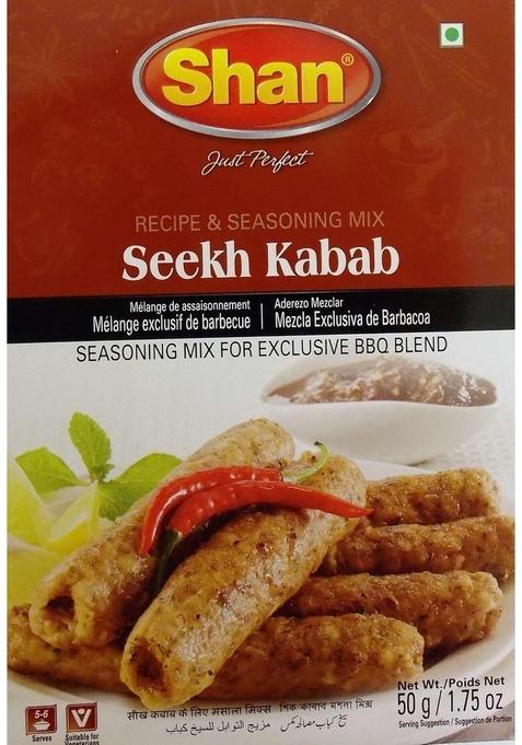Shan Seekh Kabab Masala, 1.76 oz 50 g
