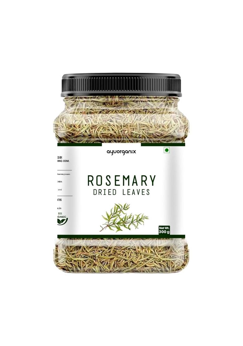 AYUORGANIX Rosemary Leaves 300g 100% Natural & Aromatic Dried Herb | Culinary Grade for Cooking, Tea, Hair Care Skin Use Rich in Antioxidants Herbal Spice Seasoning Wellness