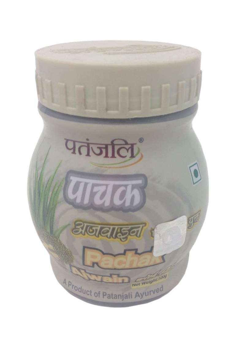 Patanjali Pachak - Ajwain with Aloevera, 100g Jar - Indya