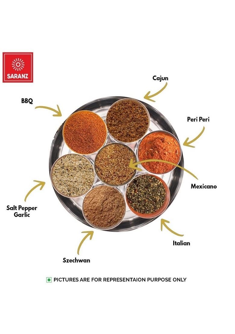 SARANZ Mexican Seasonings | Instant Use Spice Powders and Perfect for Cooking Dishes Premium Artisanal Spices with Rich & Strong Flavour 100 Grams Bottle