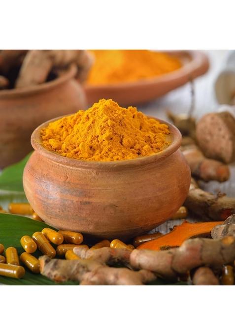 KHETESHWAR Turmeric Powder (Haldi) 1kg | Perfect Blend Of Indian Spices No added Colour Preservatives spice for daily use (1 KG)