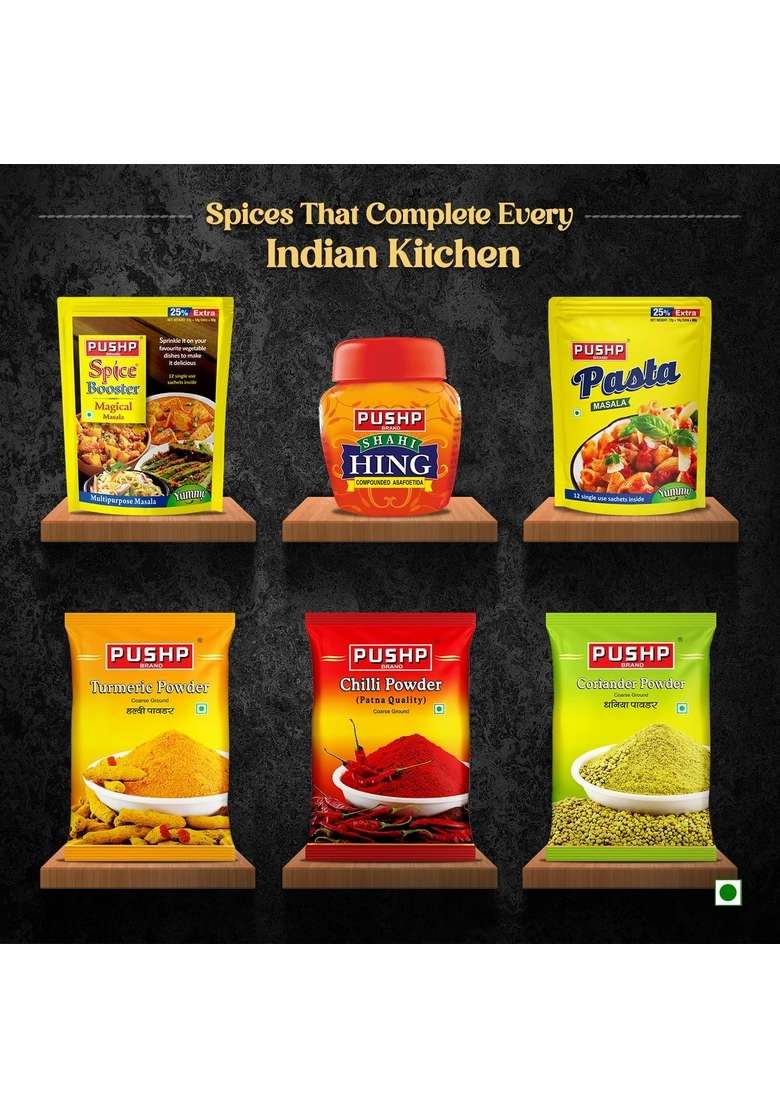 Pushp Brand Sabji Masala | 500g Jar |Premium Indian Spice Blend for Vegetables Authentic Taste All-Natural Ingredients No Added Preservatives pack of 1 - Indya
