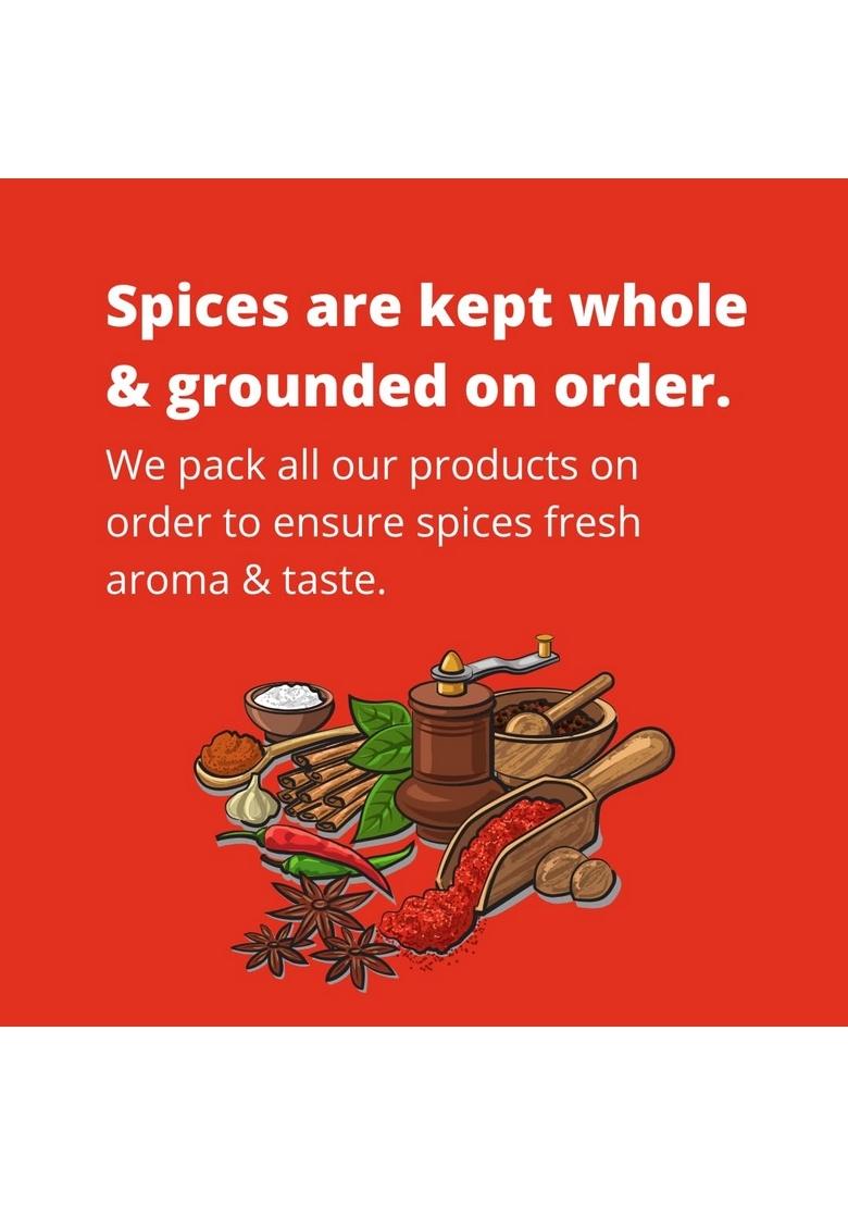 INDIANA ORGANIC Red Chilli Powder | Packed on order freshly ground using stemless No added colors, fillers, additives, or preservatives