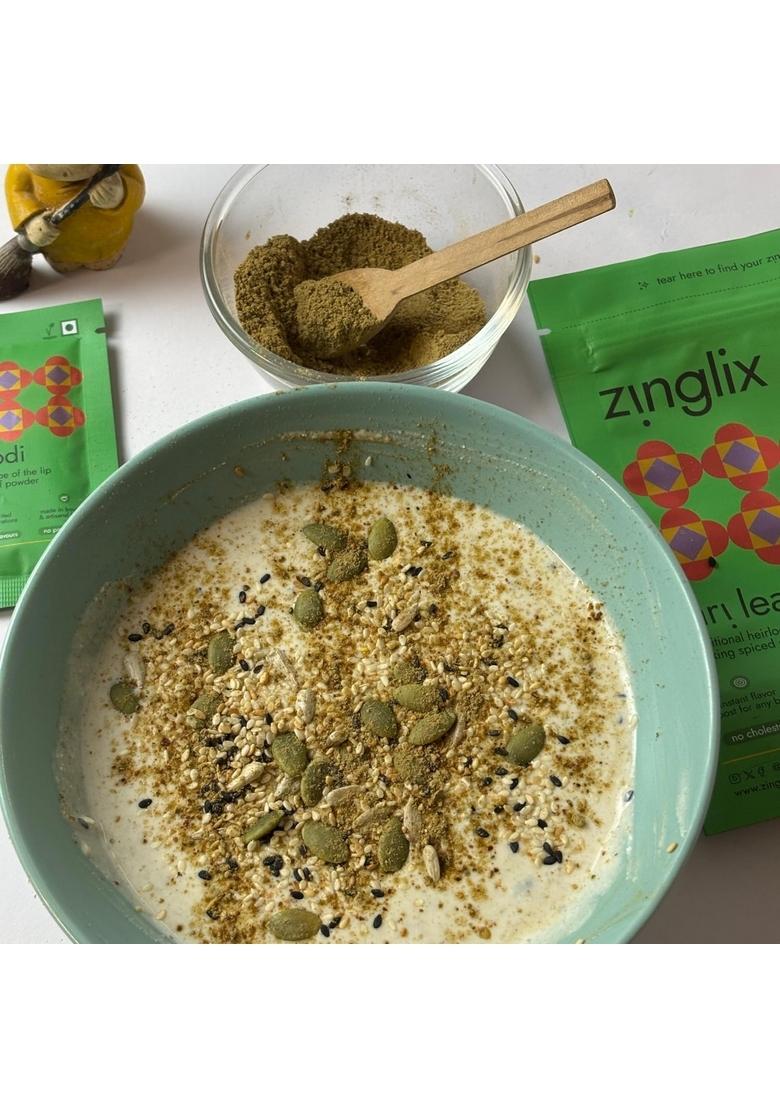 Zinglix SZN ing / Kari Leaf Podi (Spiced Curry Powder) 100 g Premium Spice Blend Authentic Heritage Recipe Vegan No Preservatives Artificial Flavors Ready-to-Eat All-Purpose Top Up Seasoning
