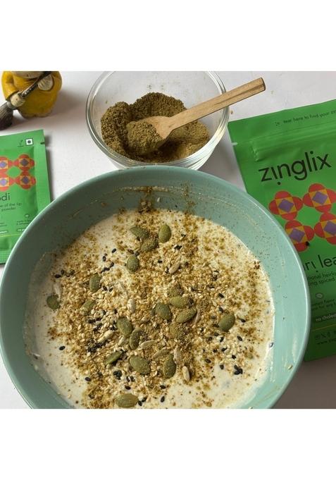 Zinglix SZN ing / Kari Leaf Podi (Spiced Curry Powder) 100 g Premium Spice Blend Authentic Heritage Recipe Vegan No Preservatives Artificial Flavors Ready-to-Eat All-Purpose Top Up Seasoning