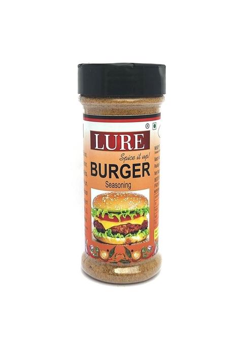LURE Burger Spice Mix Seasoning Masala Powder 100 gram for all Burgers French Fries Frankies