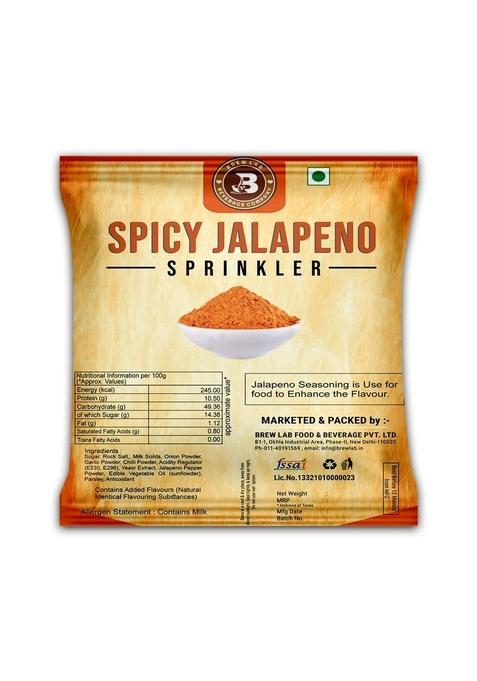 Brew Lab Spicy Jalapeno Sprinkler | Perfect For Nachos, Dips & Burgers (1 kg)