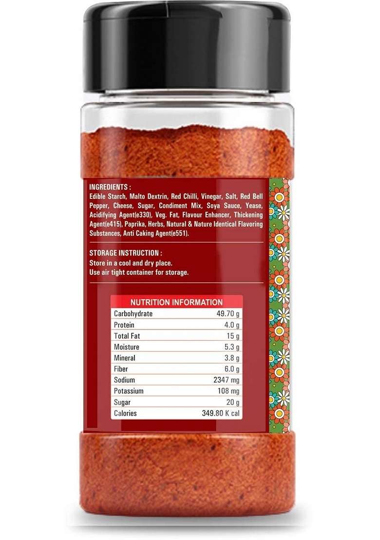 AGRI CLUB jain peri masala no onion garlic seasoning with natural spices for bold flavor in snacks and meals 200g - Indya