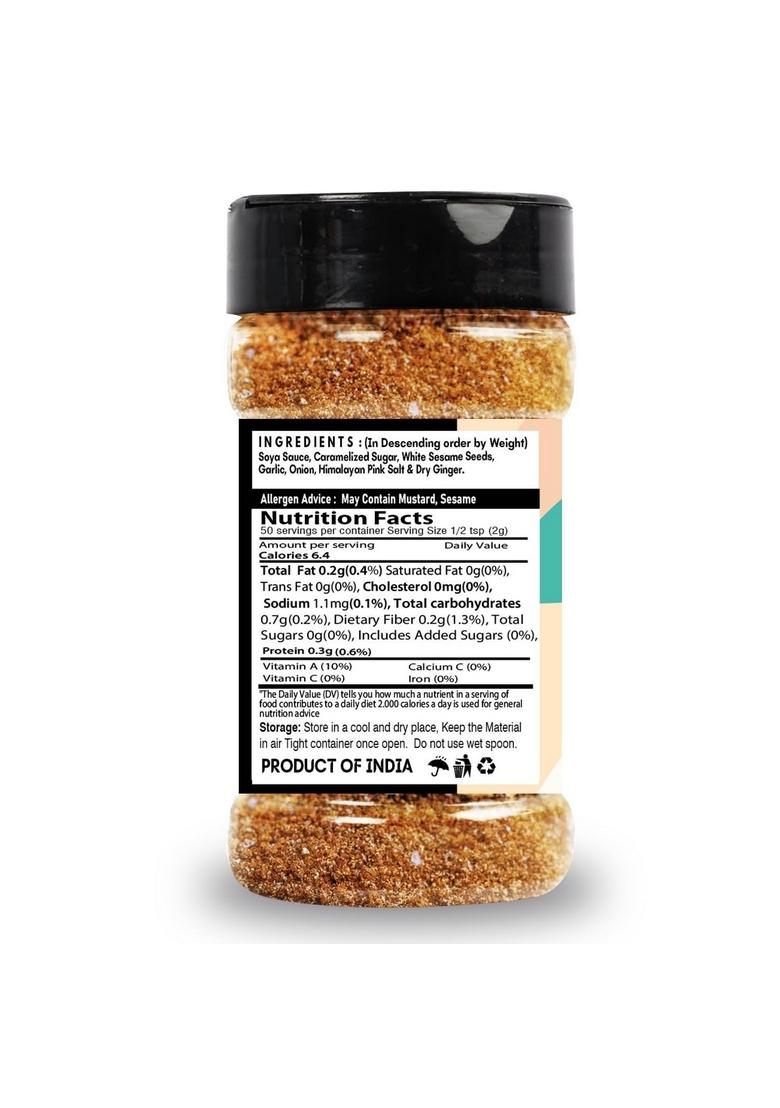 SARANZ Korean BBQ Mix | Perfect for Cooking Instant Use Spice Powders and Seasonings Premium Artisanal Spices with Rich & Strong Flavour 100 Grams Bottle