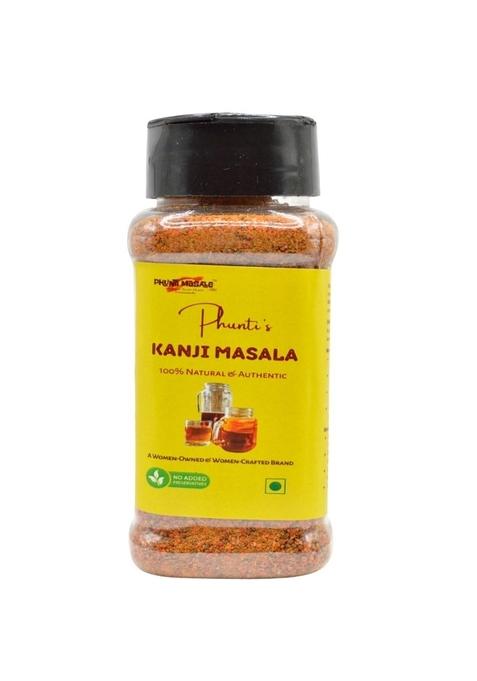 PHUNTI MASALE VSM Kanji Masala 110g | Fermented Probiotic Blend Traditional Tangy-Spicy Drink Mix Boost Gut Health Naturally No Preservatives or Artificial Colors