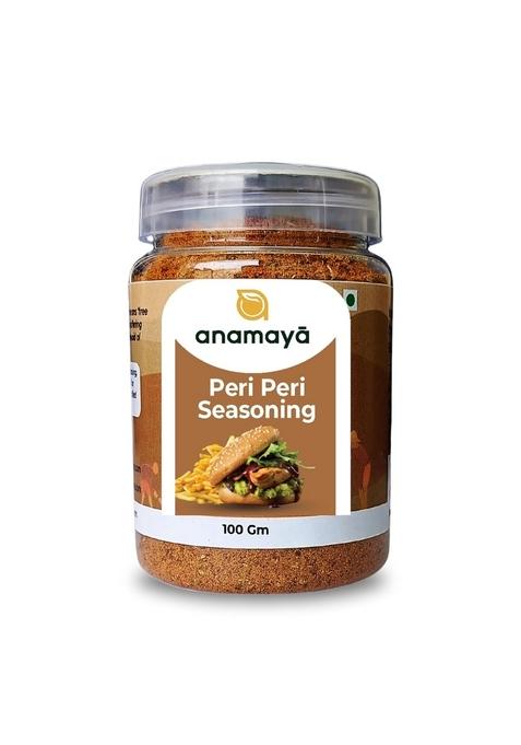 anamaya Peri Seasoning Powder 100 gms | Piri Masala Spice Level 3/5 Pure & Natural Ingredients
