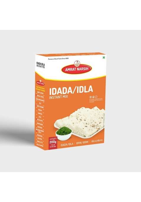AMRAT NARSIH Gujarati Idla/Idli Bazaar: A Taste of Tradition | Idla Savor: Kitchen Chronicles Breakfast Spread Served Along with Traditional accompaniments 200 - Gram