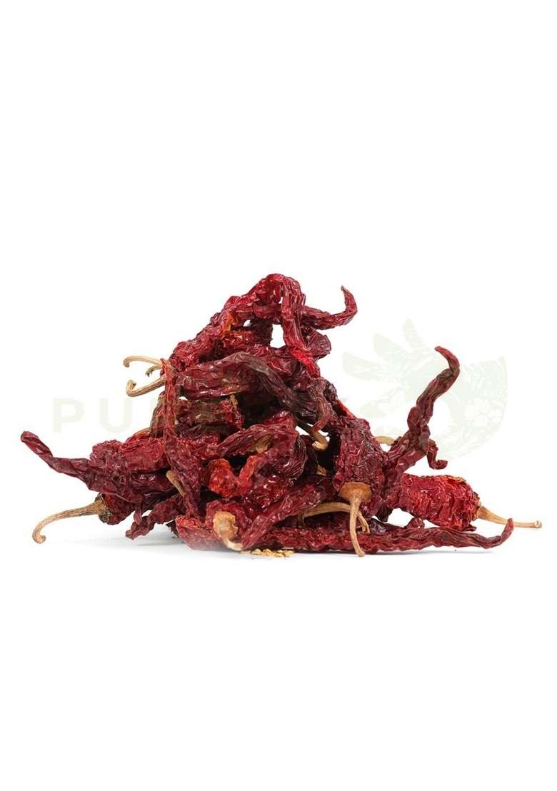 PURE PIK Byadgi Red Chilli whole organically Grown - 400 Gram/Red whole/Dry whole/Mirchi - Indya