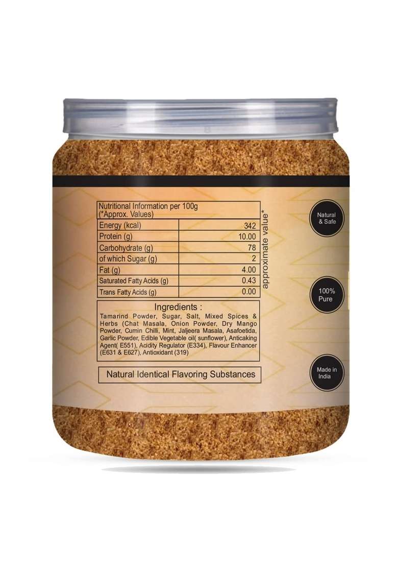 Brew Lab 100% Natural Papdi Chat Masala | For Dahi Bhalla, Golgappas, Fox-nuts & Popcorns (250GM) - Indya