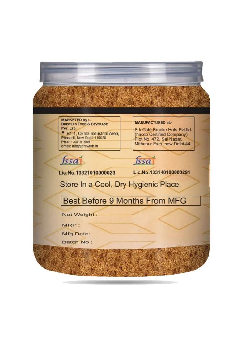 Brew Lab 100% Natural Papdi Chat Masala | For Dahi Bhalla, Golgappas, Fox-nuts & Popcorns (250GM) - Indya