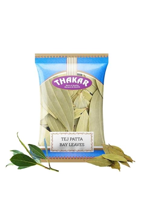 THAKAR Natural Bay Leaves25g | Organic Tejpan Patta Leaf Dry Leaves/Organic Indian Whole Spices Tez Dried WholeLeaves.