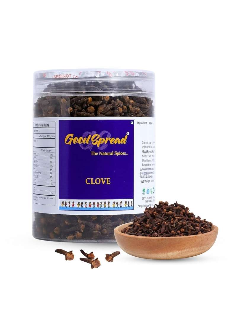 GoodSpread Organically Grown Clove 200 gram - with Flower, Labanga Laving Cloves From The Soil of Kerala - Indya